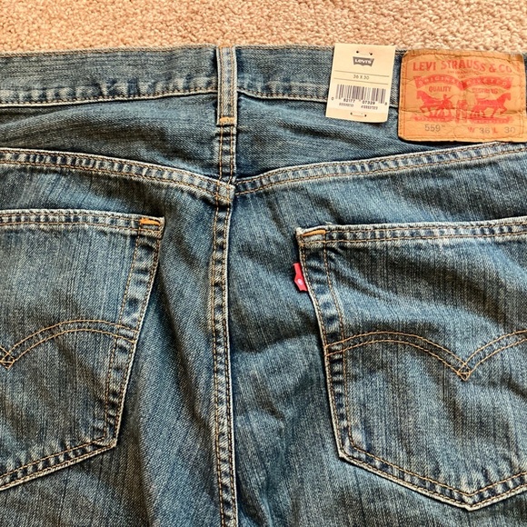 Levi’s 559 Relaxed Straight Men’s Jeans Size W36 L30 NWT - Picture 5 of 9